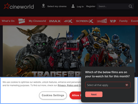 'cineworld.co.uk' screenshot
