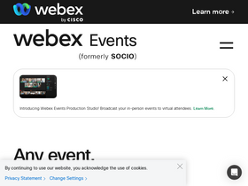 'socio.events' screenshot