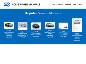 'vwmanuals.org' screenshot