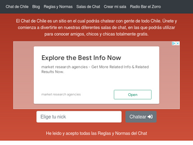 'chatealo.cl' screenshot