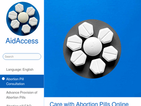 'aidaccess.org' screenshot