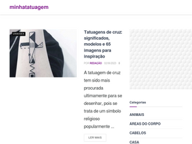 'minhatatuagem.com' screenshot