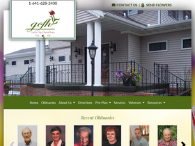 'gardenchapel.com' screenshot