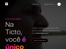 'ticto.com.br' screenshot