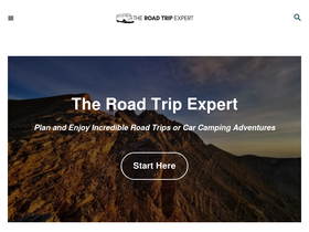 'theroadtripexpert.com' screenshot