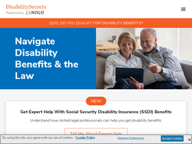 'disabilitysecrets.com' screenshot