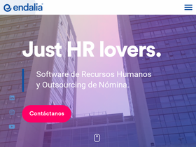 'endalia.com' screenshot