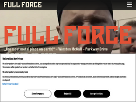 'full-force.de' screenshot