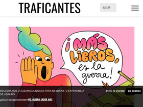 'traficantes.net' screenshot
