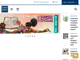 'hcpl.net' screenshot