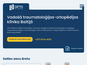 'orto.lv' screenshot
