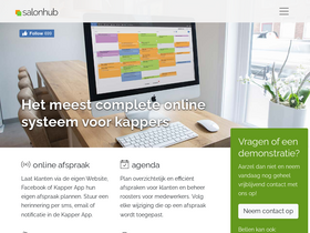 'salonhub.nl' screenshot