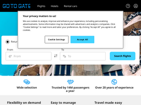 'gotogate.co.uk' screenshot
