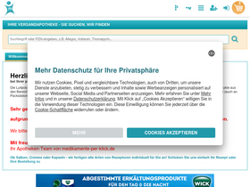 'medikamente-per-klick.de' screenshot