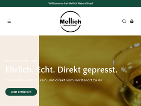 mellich.com homepage screenshot