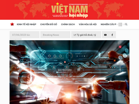 'vietnamhoinhap.vn' screenshot