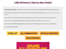 'littlealchemy2cheats.com' screenshot