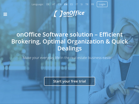 'onoffice.com' screenshot