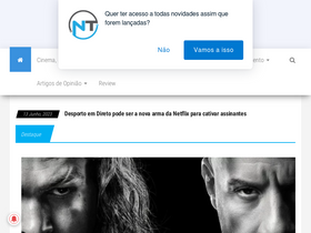 'noticiasetecnologia.com' screenshot