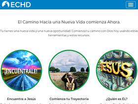 'elcaminohaciadios.com' screenshot