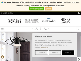 'minkagroup.net' screenshot