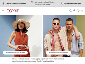 'esprit.es' screenshot