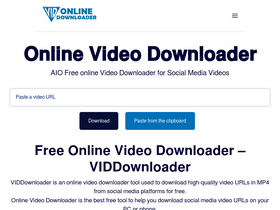'viddownloader.online' screenshot