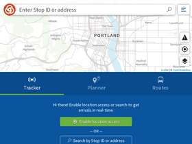 'trimet.org' screenshot
