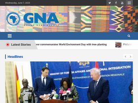'gna.org.gh' screenshot