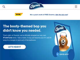 'charmin.com' screenshot
