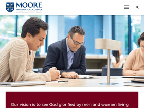 'moore.edu.au' screenshot