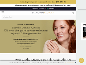 'diamondsfactory.fr' screenshot