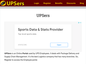 'upsers.dev' screenshot