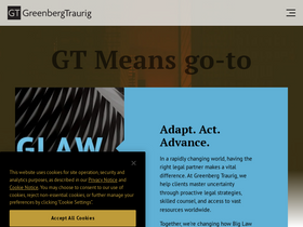 'gtlaw.com' screenshot