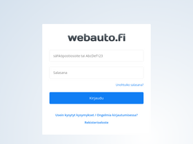 'webauto.fi' screenshot