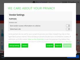 'covid19.go.id' screenshot