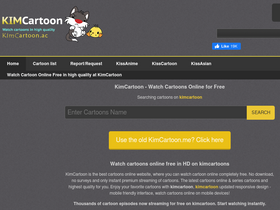 'kimcartoon.si' screenshot