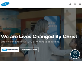'lcbcchurch.com' screenshot