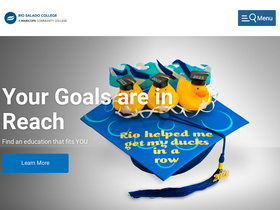 'riosalado.edu' screenshot