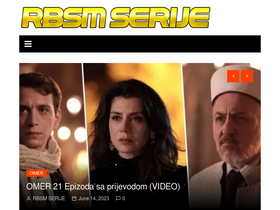 'rbsm-serije.com' screenshot