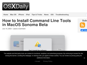 'osxdaily.com' screenshot