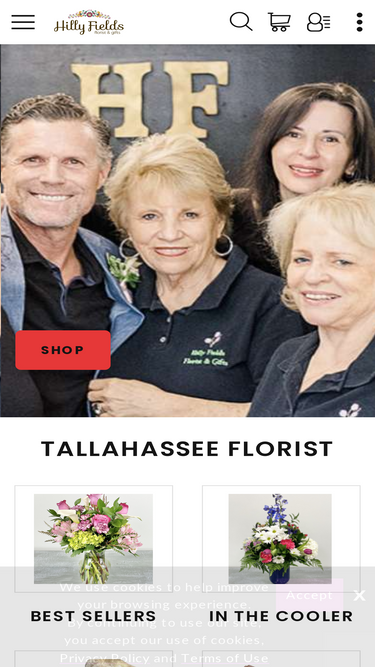 hillyfieldsflorist.com