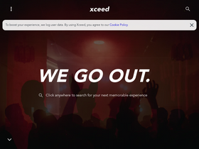 'xceed.me' screenshot