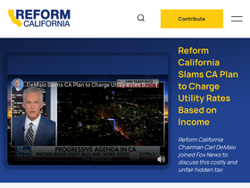 'reformcalifornia.org' screenshot