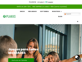 plakks.com homepage screenshot