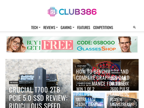 'club386.com' screenshot