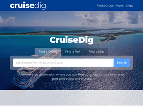 'cruisedig.com' screenshot