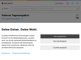 'galaxus.de' screenshot