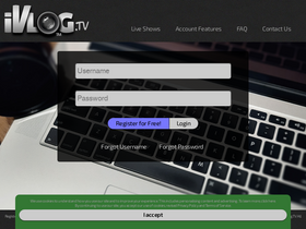 'ivlog.tv' screenshot