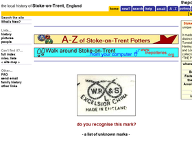 'thepotteries.org' screenshot